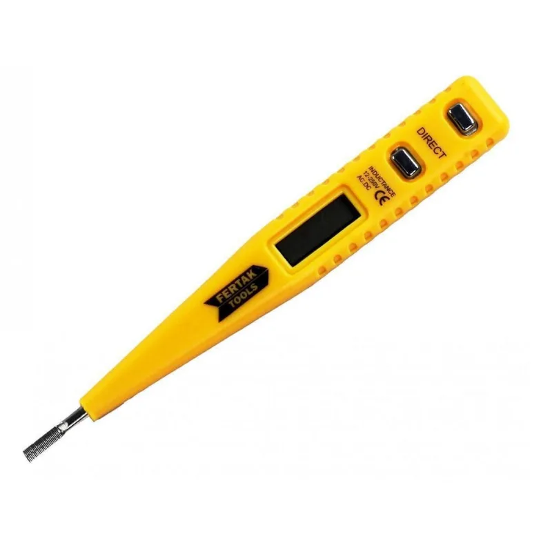 Chave Teste Digital De Voltagem Corrente 12 A 250 Volts