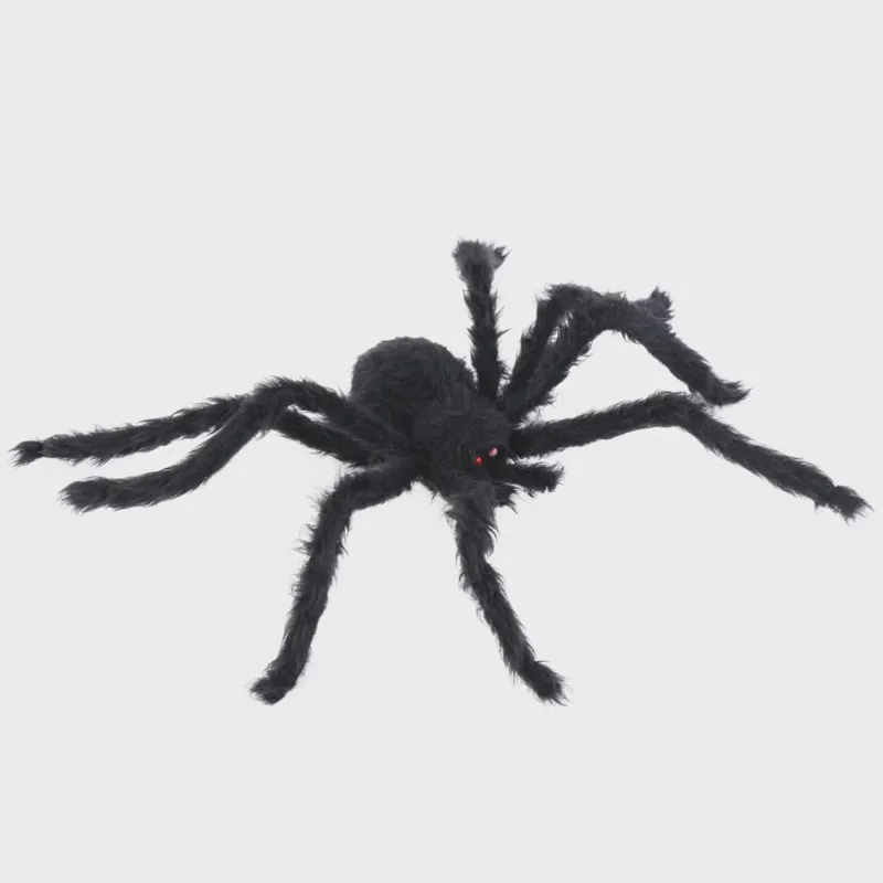 Aranha decorativa em pelucia halloween