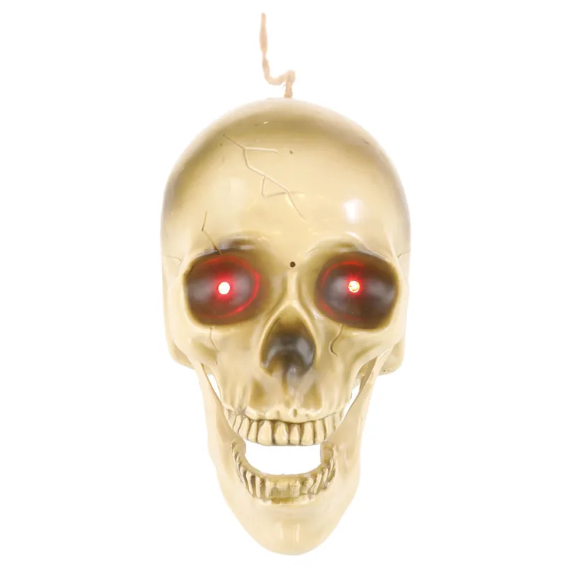 Objeto Decorativo - Crânio Maxilar Articulado - Halloween - Cromus