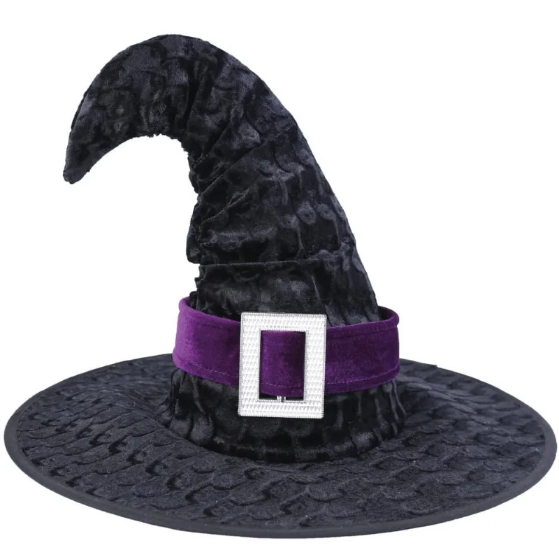 Chapeu cinto da bruxa halloween C/1 un