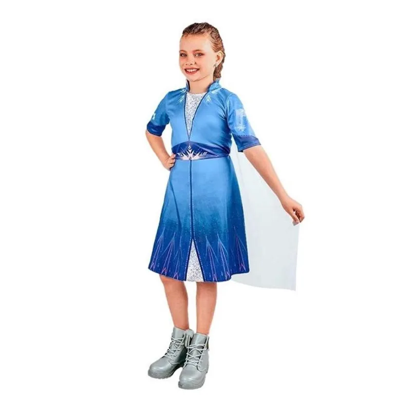 Fantasia Elsa Frozen 2 Disney Original Com Capa