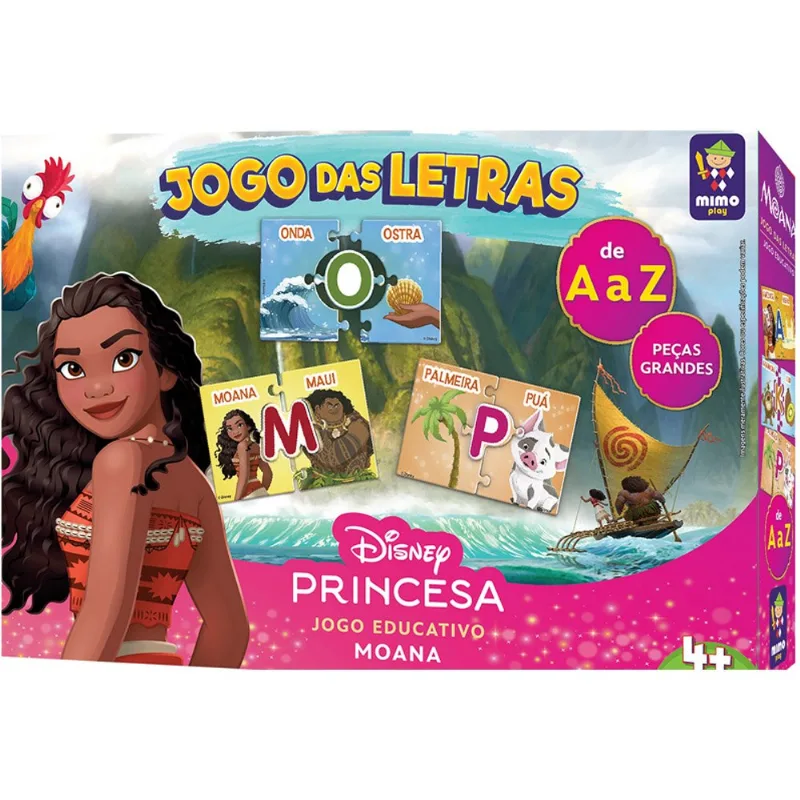 Jogo Educativo das Letras Moana Mimo 2012