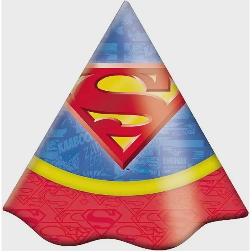 Chapeu Superman C/8 Festcolor