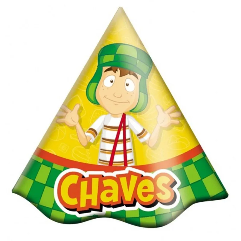 Chapéu Cone Chaves com8 Festcolor