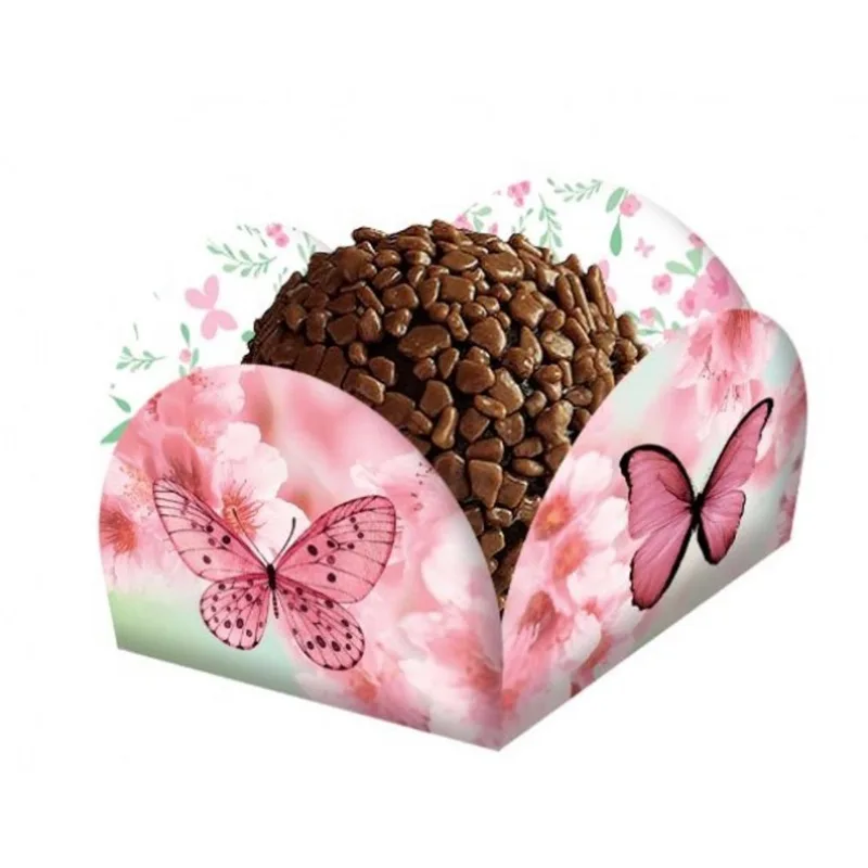 Porta Forminha Jardim das Borboletas com40 Festcolor