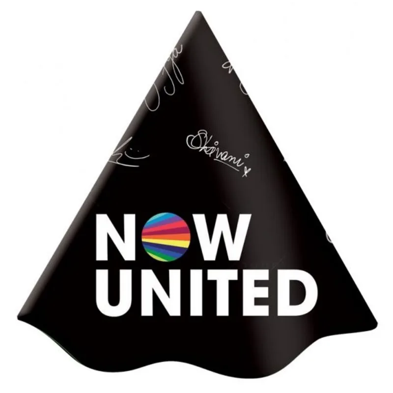 Chapéu Cone Now United com8 Festcolor