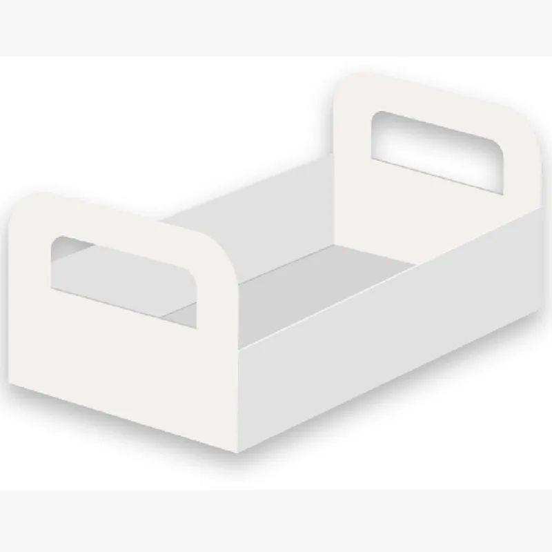 Cesta Festcolor M Branca Lisa 109473 (MP)