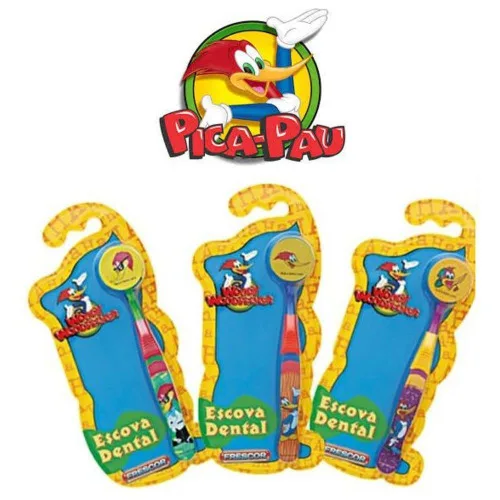 Esc Dental Inf Pica Pau 2d Extra Macia - PICA PAU - Higiene E Beleza