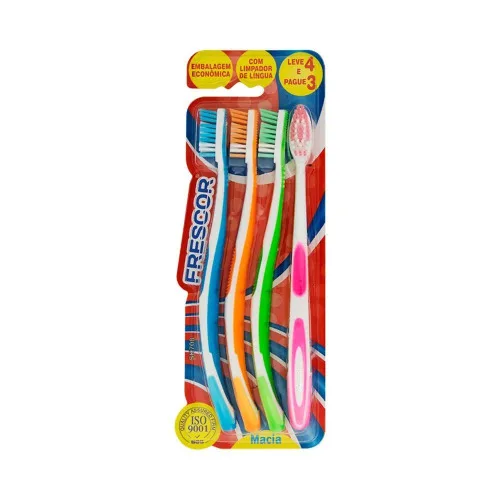 Escova Dental Frescor Sk 708 Lv4 Pg3 - FRESCOR - Higiene E Beleza