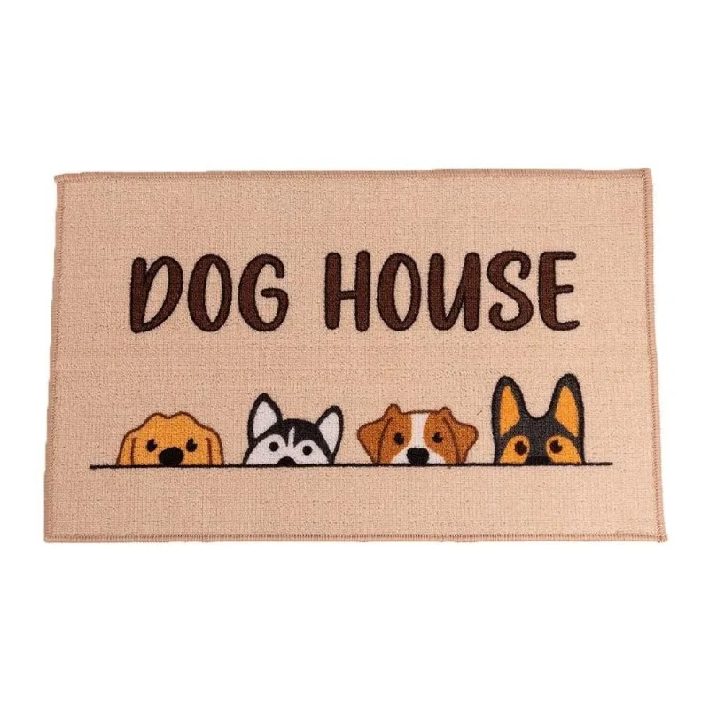 Tapete De Entrada Uzoo Dog House 45x75cm (MP)