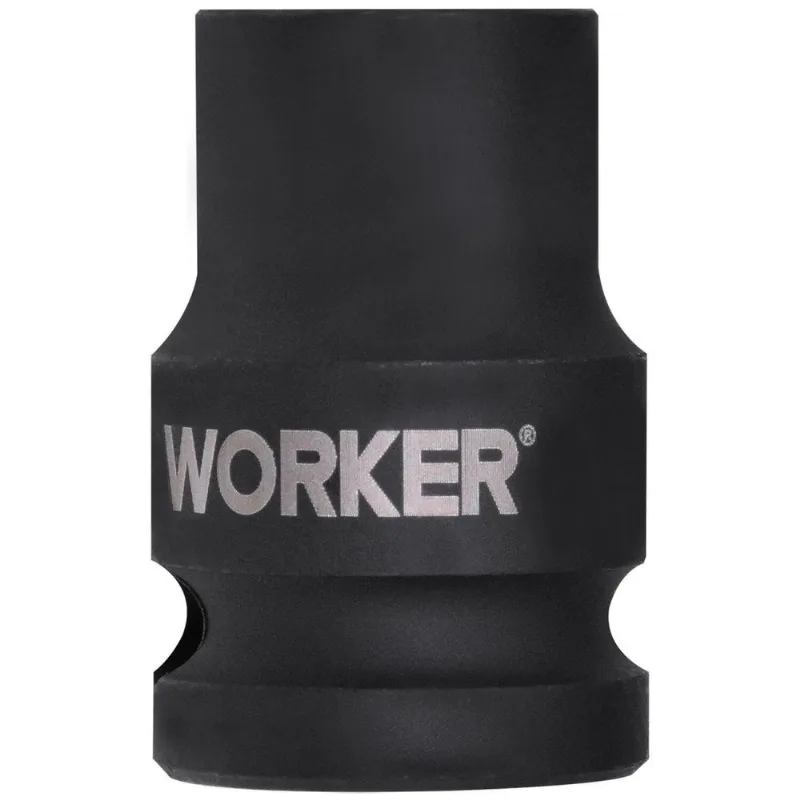 Soquete Sextavado De Impacto Encaixe 1/2" 15mm Worker