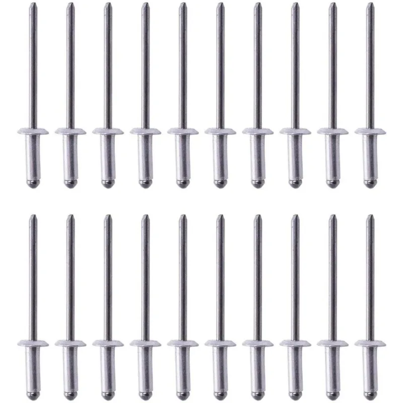 Rebite De Alumínio 4mm X 10mm 20 Peças Worker
