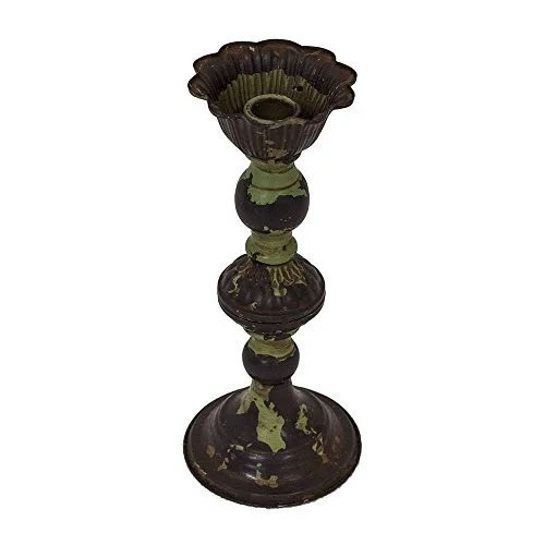 Castiçal Rustico Flor Grande Ethnix - ETHNIX - Mercearia