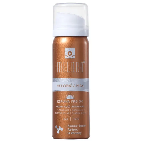 Melora C Max Espuma Fps 50 Com 45 Ml - MELORA