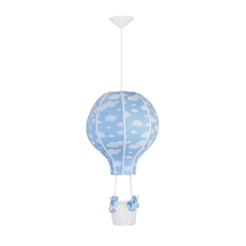 Pendente Ballon Nuvem Azul Kin Home