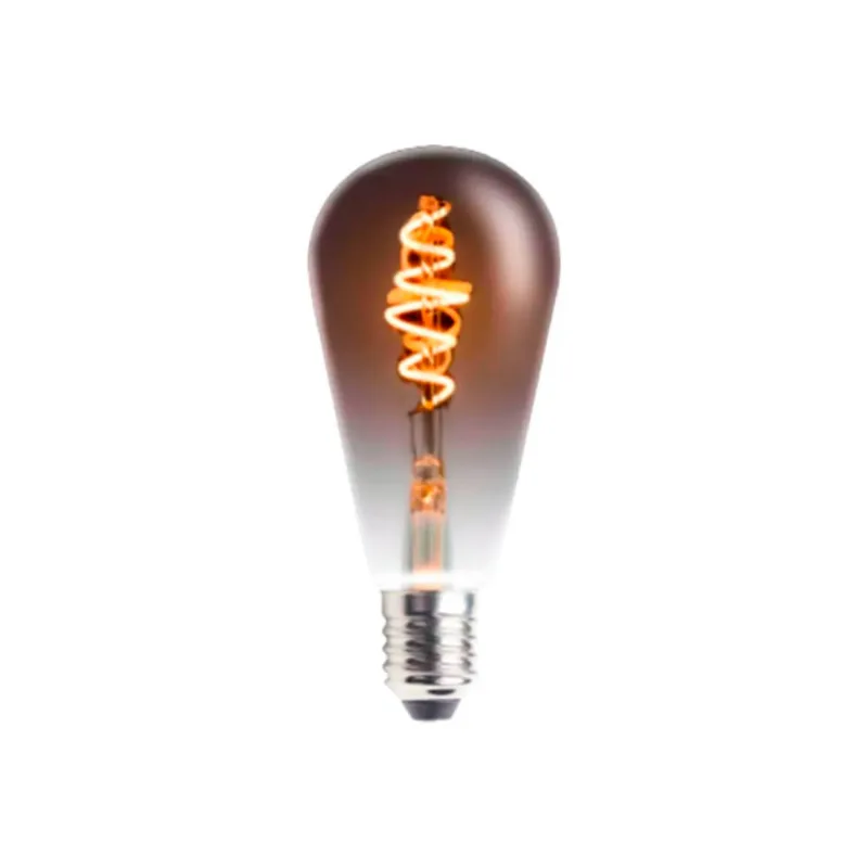 Lampada LED Retro Black St64 5W Luz Amarela 2200K Bivolt - Avant