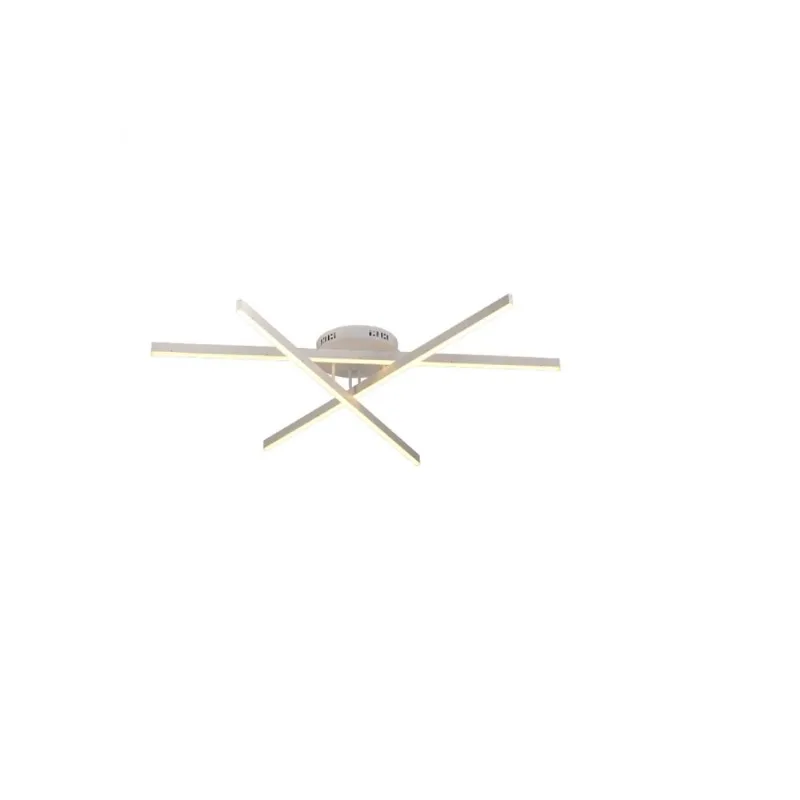 plafon led hasta trio 2700k avant branco fosco - 341180373