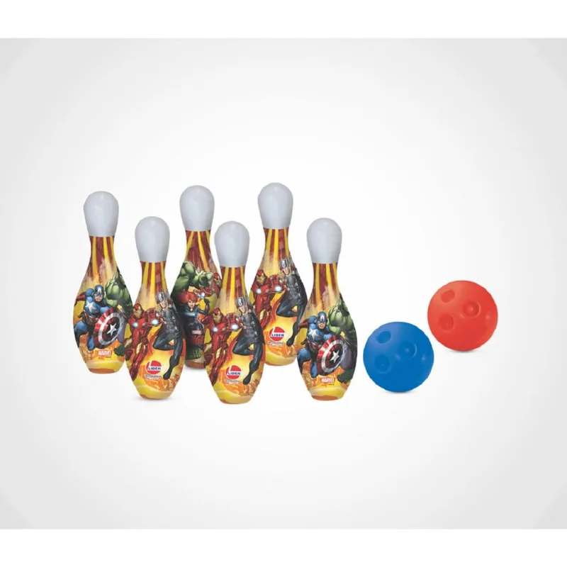 Jogo de Boliche Mini - Vingadores