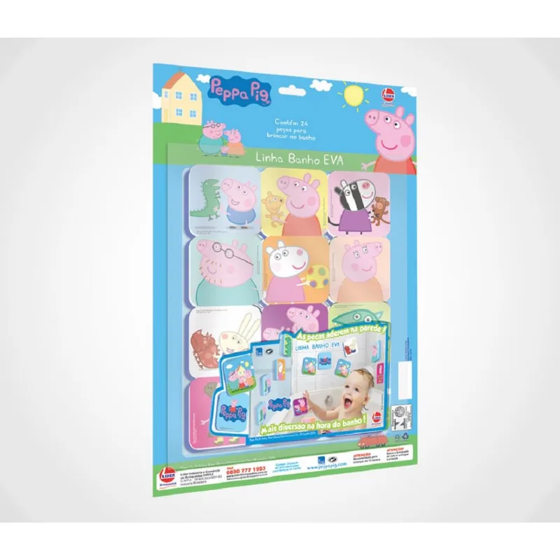 Banho Divertido Peppa Pig - Lider