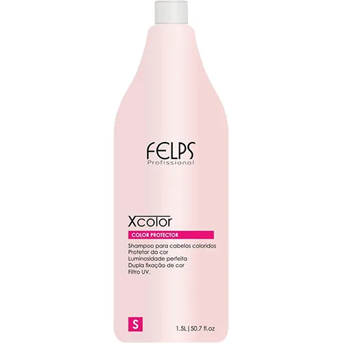 Shampoo Xcolor Protector Felps Profissional - FELPS PROFISSIONAL - Higiene E Beleza