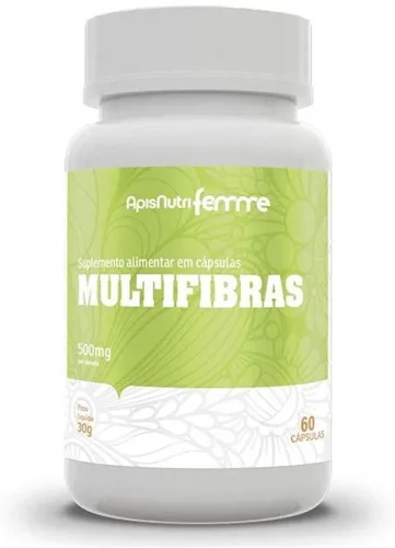 MULTIFIBRAS 60CAPS 500MG APIS NUTRI - APISNUTRI