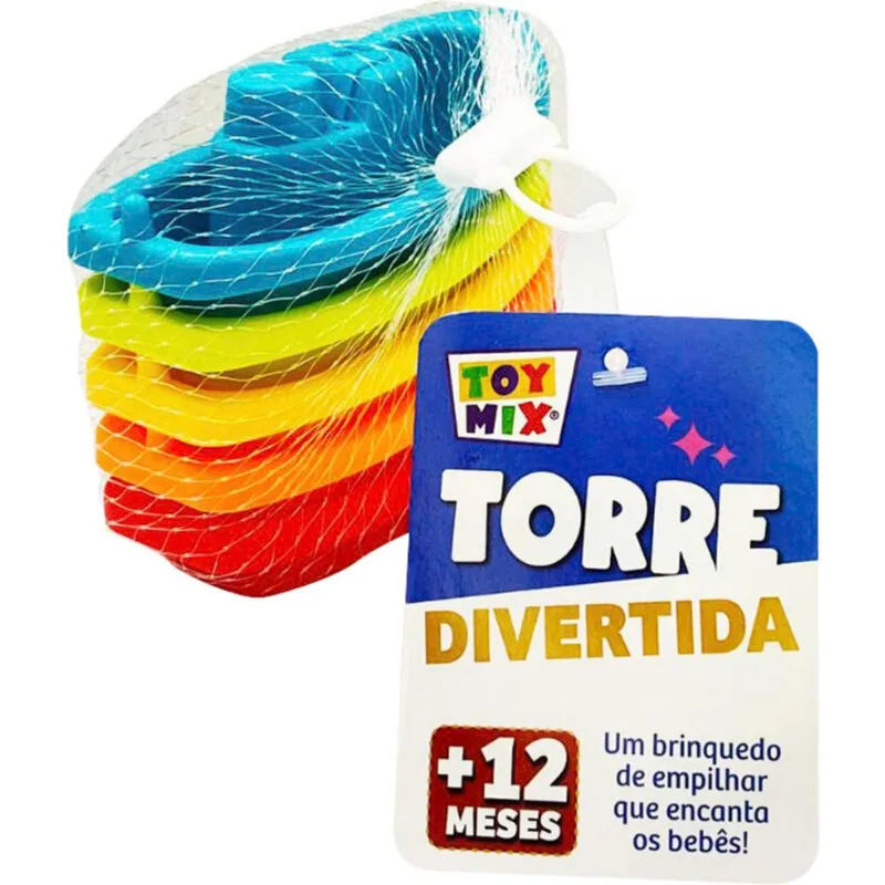 Barcos Encaixáveis Toymix Coloridos 5 un