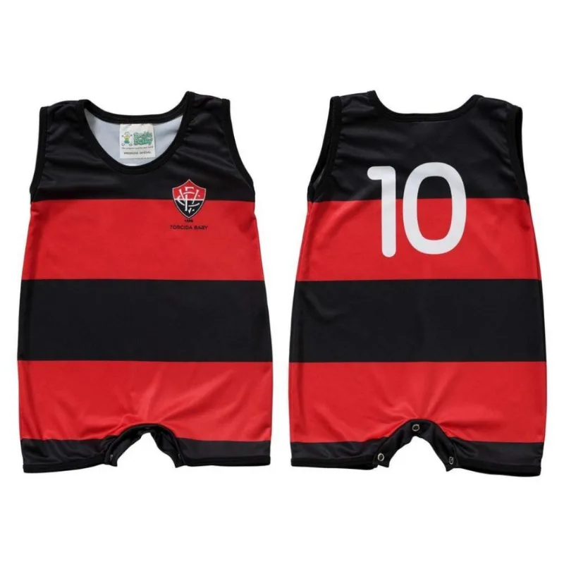Macacão Bebê Vitória Regata - Torcida Baby G