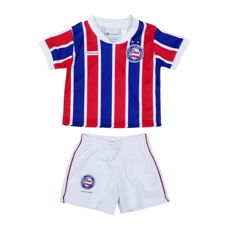 Conjunto Bebê Uniforme Bahia Dry - Torcida Baby P