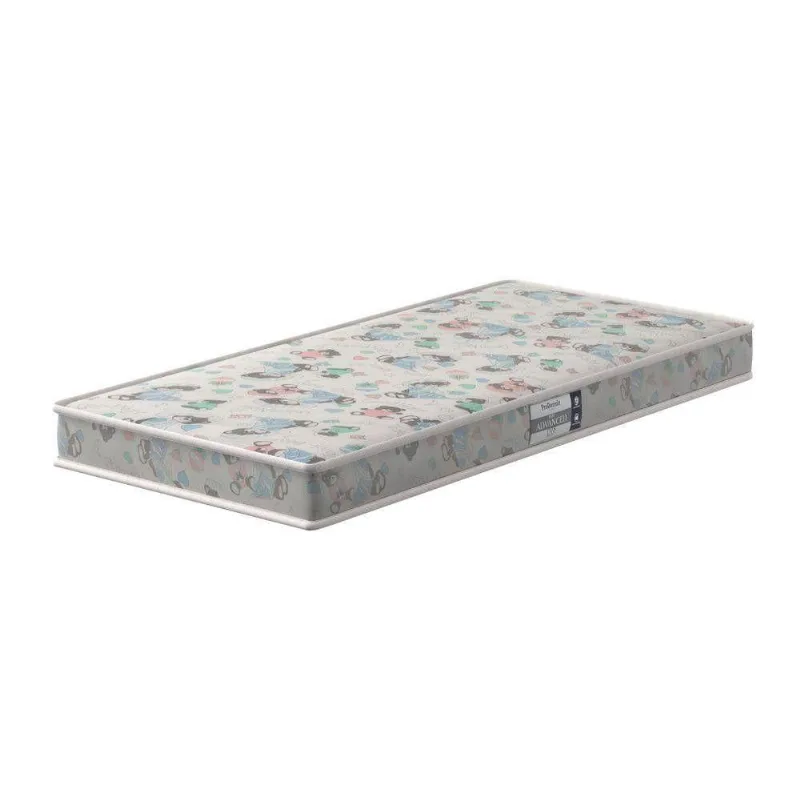 Colchão Infantil Espuma D18 70x130x09 Cm Advanced Baby Cinza