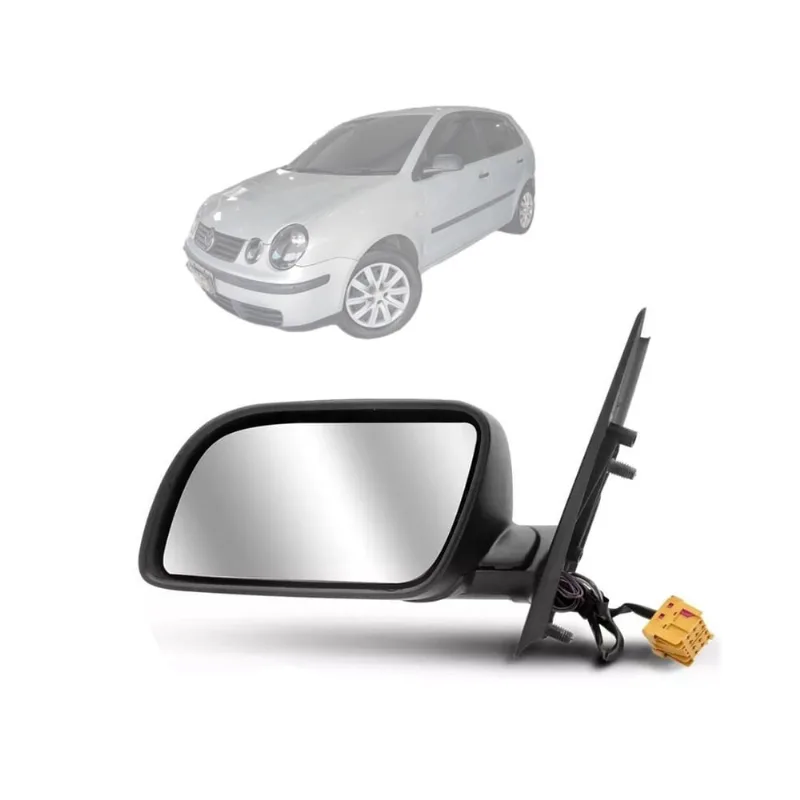 Retrovisor Eletrico vw Polo Asferico 02 a 10 Lado Direito EB083