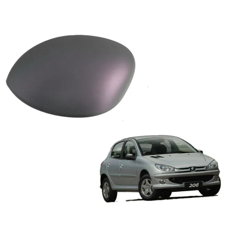 Capa Retrovisor Peugeot 206 207 Citroen C3 Hoggar 99 a 11 Texturizado Esquerdo EB189