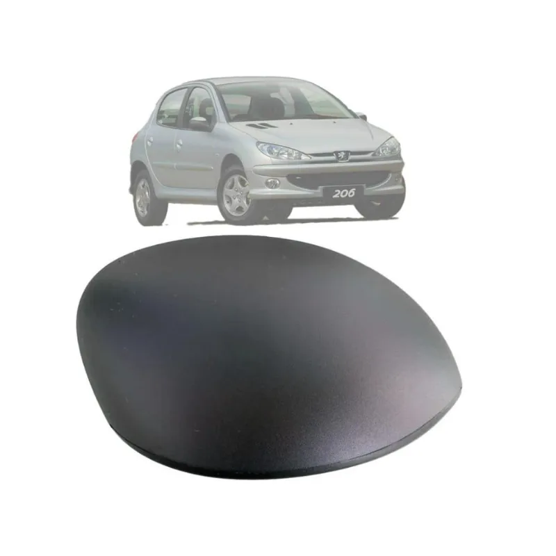 Capa Retrovisor Peugeot 206 207 Citroen C3 Hoggar 99 a 11 Texturizado Direito EB190
