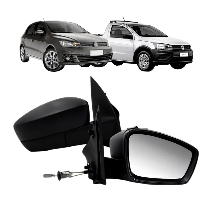 Retrovisor manual p/ saveiro G6 gol 2 portas direito EB1000