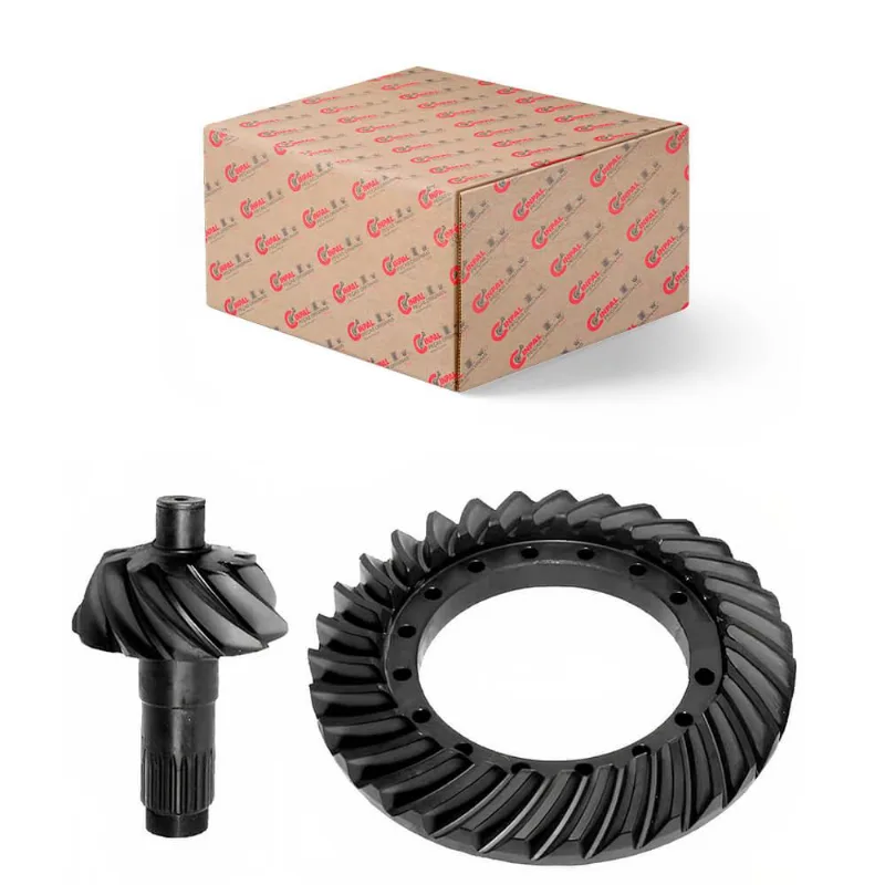 Kit Coroa e Pinhão Scania Traseiro R653 Redução Central 9X35
