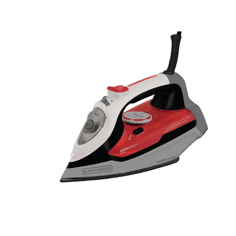 Ferro de Passar Roupa a Vapor Black&Decker FX3800 Vermelho 127V