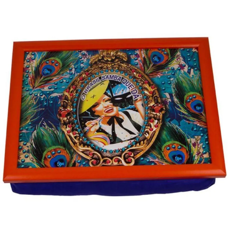 Bandeja p/ Note Brasil Exclusiva Trevisan Concept 33x43x5cm