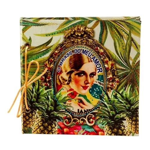 Moleskine Brasil Chic Abacaxi Trevisan - TREVISAN - Papelaria