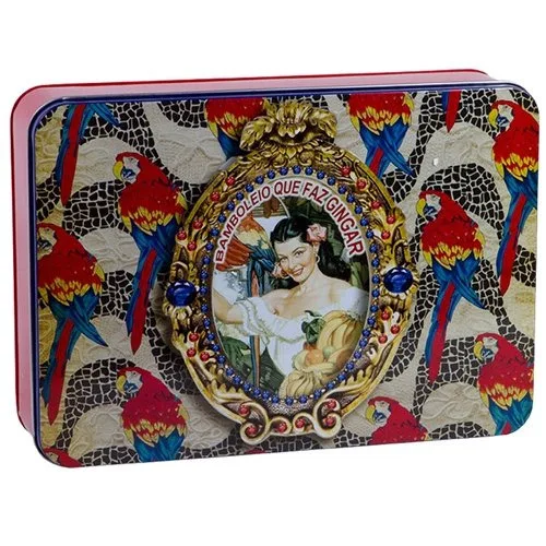 Lata Brasil Chic Arara Cod 6704 Trevisan Concept - TREVISAN - Mercearia