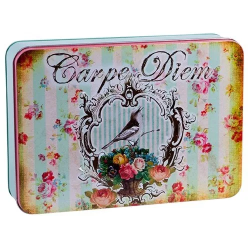 Lata Romantic Carpe Diem Cod 9707 Trevisan Concept - TREVISAN - Mercearia