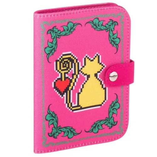Porta Passaporte Amor De Pixel Gatos Cod 7643 Trevisan Concept - TREVISAN - Papelaria