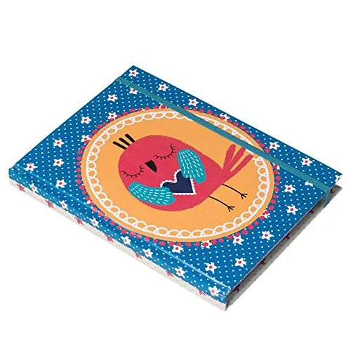 Caderno Florestinha Passarinho Cod 7663 Trevisan Concept - TREVISAN - Papelaria