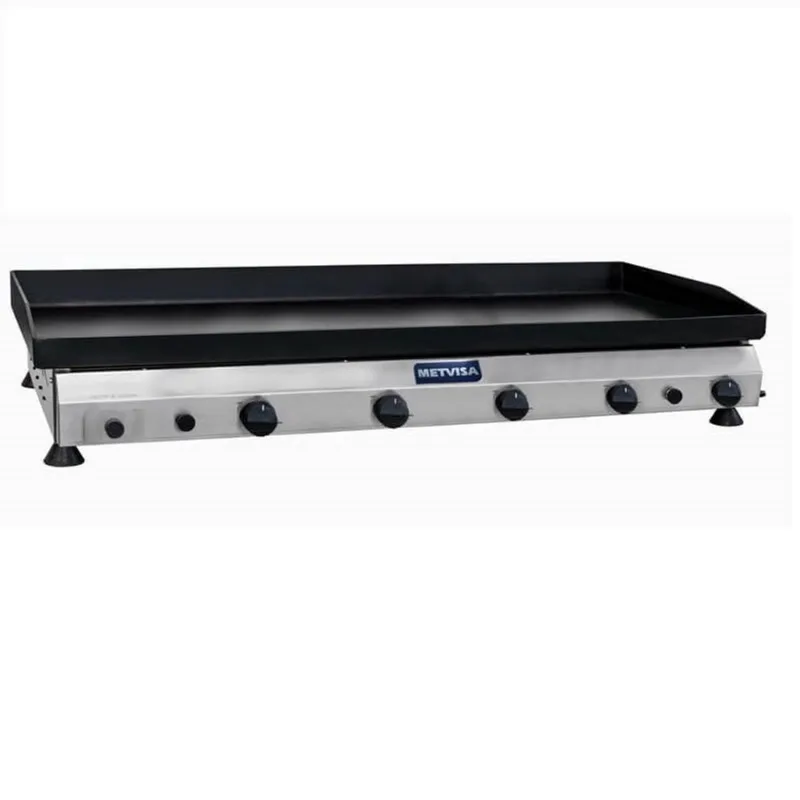 Chapa de fritura A gas 1,2M - CFG123 - metvisa