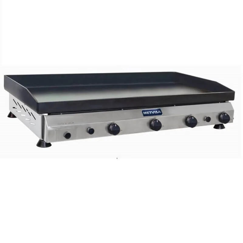 Chapa de fritura A gas 1M - CFG103 - metvisa - Metvisa