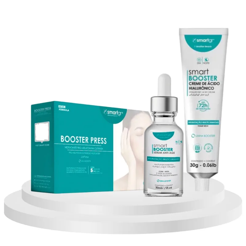 Kit Smart Gr Booster Press + Booster Sérum + Booster Creme - Não Disponível - Cabelos