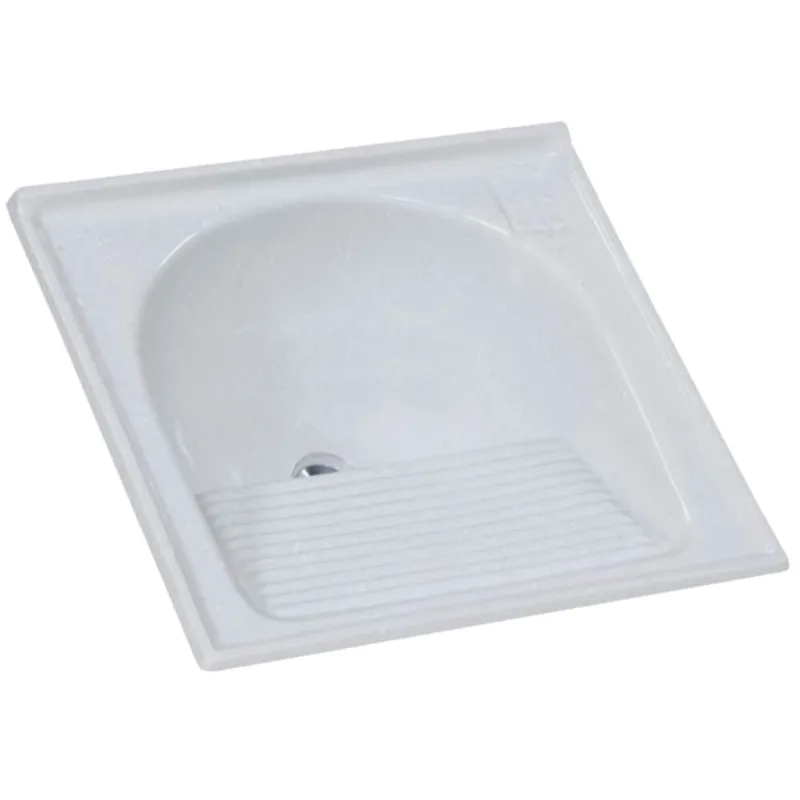 Tanque Granitado Sintético Simples N°1 Com 60x60cm Branco - 500307 - A.j.rorato