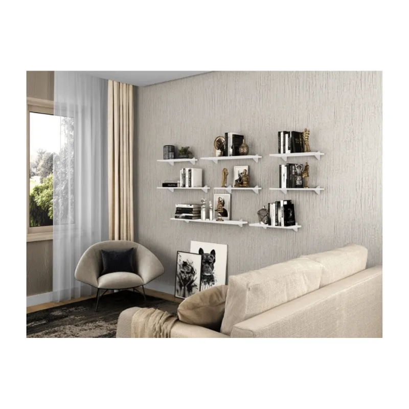 prateleira essencial 90cm aj rorato branco - 582541