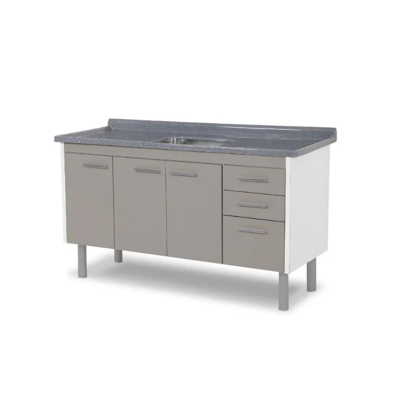Gabinete Valenza 144.2cm Gianduia Não Acompanha Pia Aj Rorato