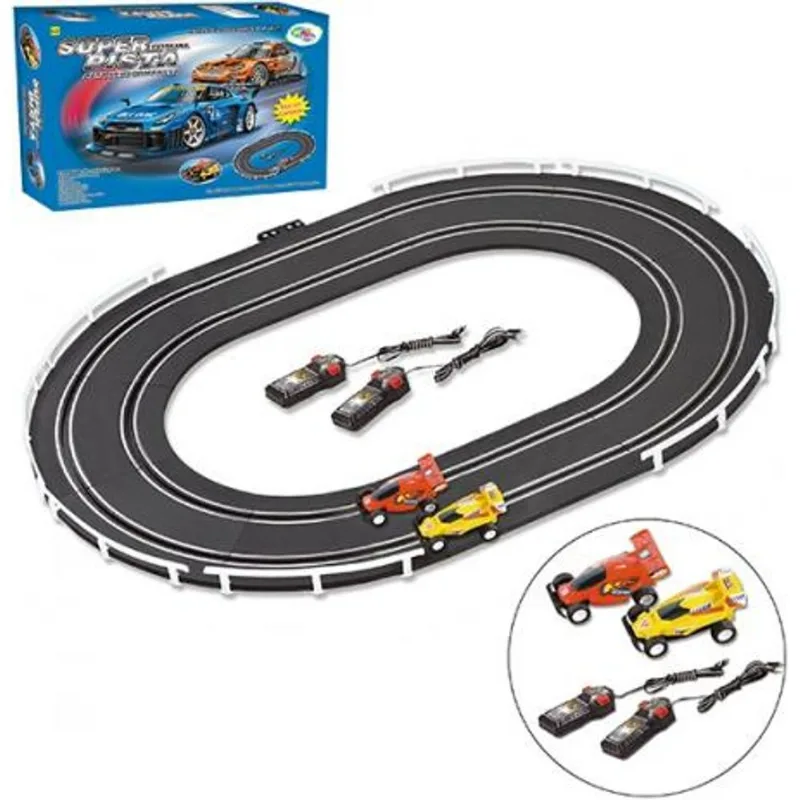 Autorama Super Pista com 2 Carrinhos - Wellkids