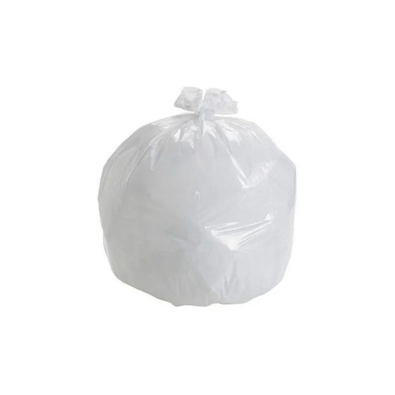 Saco para Lixo Branco 100L P.4 Resistente para Uso Doméstico e Comercial Higipack