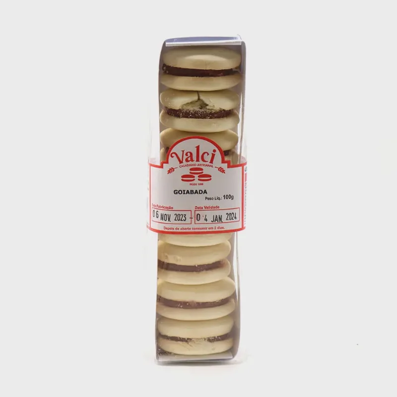 Biscoito Casadinho de Goiabada Valci 100g